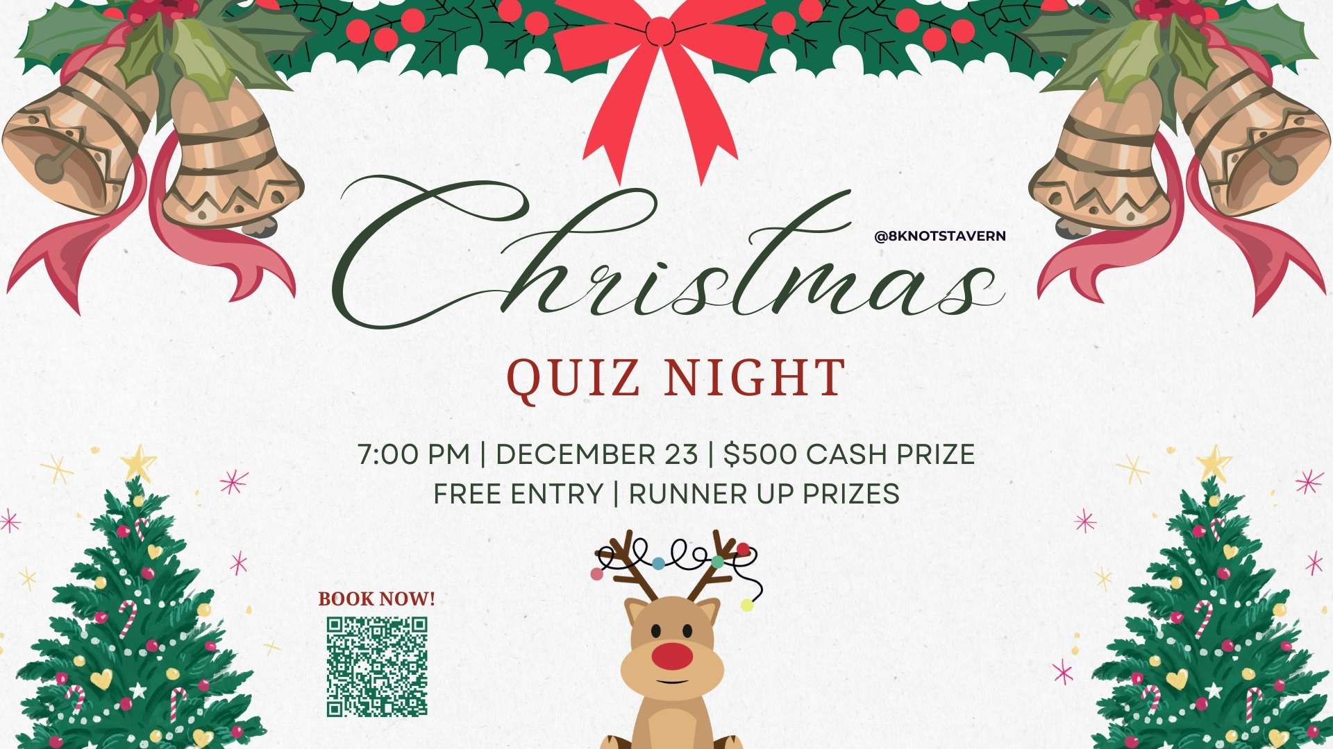 Chirstmas Quiz Night at 8 Knots Tavern